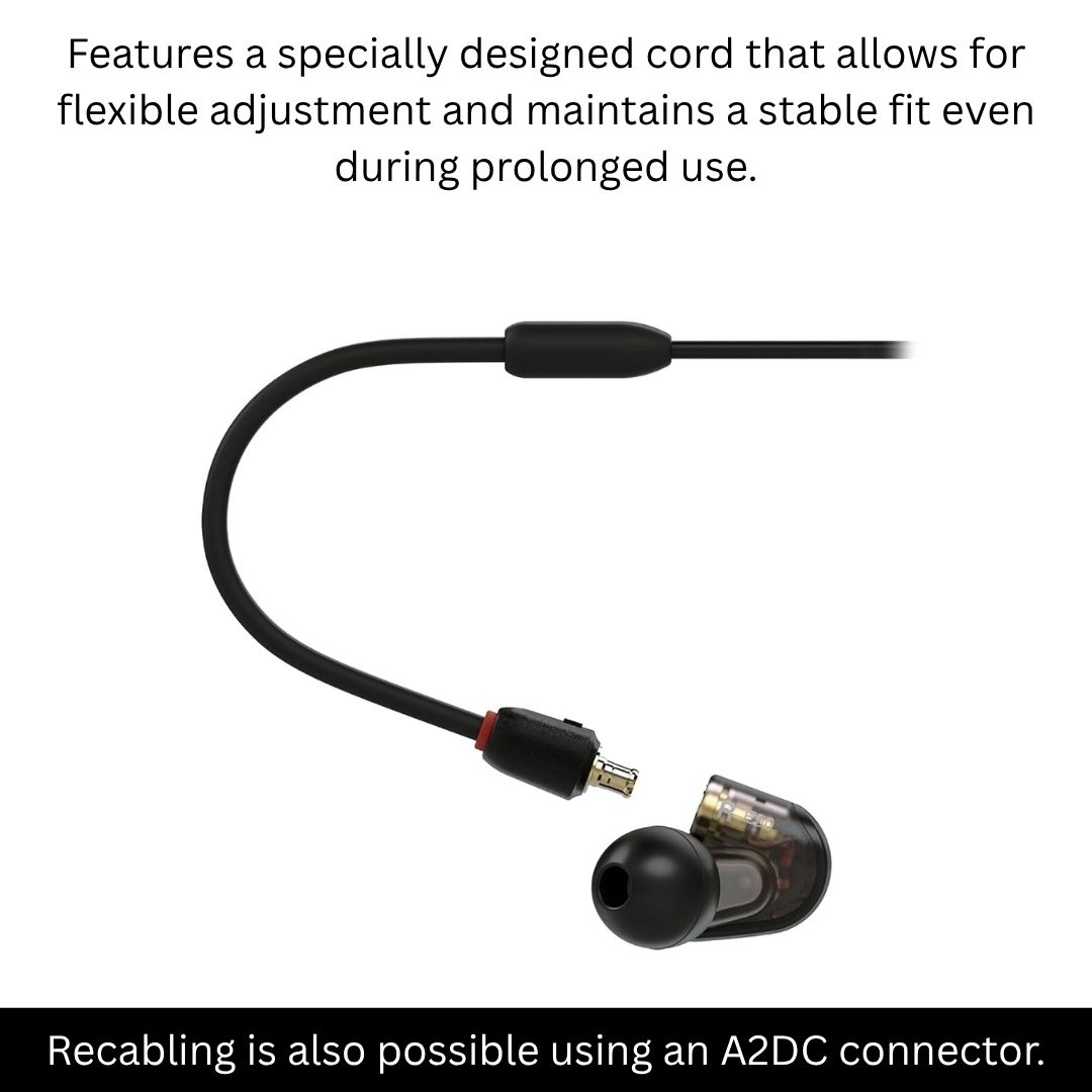 Earphone Audio-Technica ATH-E50 Monitor Balanced Armature Earphone Audio-Technica ATH-E50 Monitor Balanced Armature