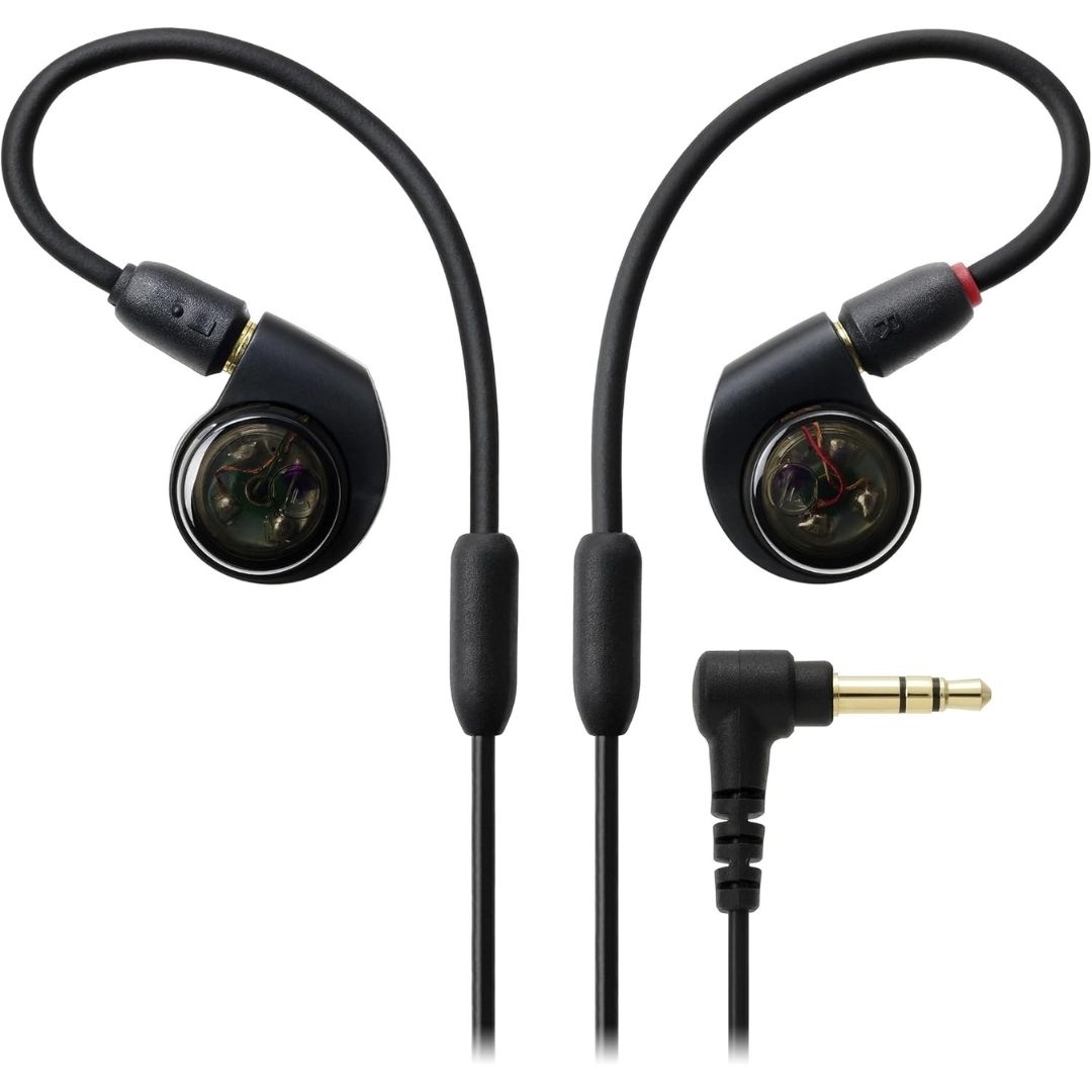  Earphone Audio-Technica ATH-E50 Dynamic Monitor dengan Dual Driver 