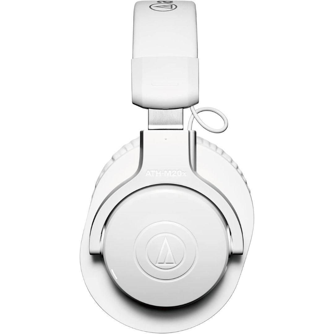 Headphone Audio Technica ATH-M20x Professional Monitor White Wireless