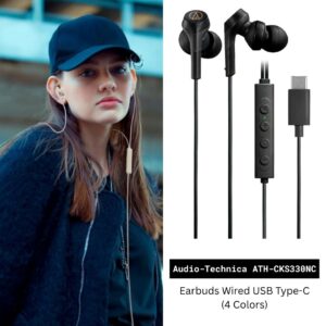 Earphone Audio Technica ATH-CKS330NC Noise Cancelling USB-C Earphone Audio Technica ATH-CKS330NC Noise Cancelling USB-C