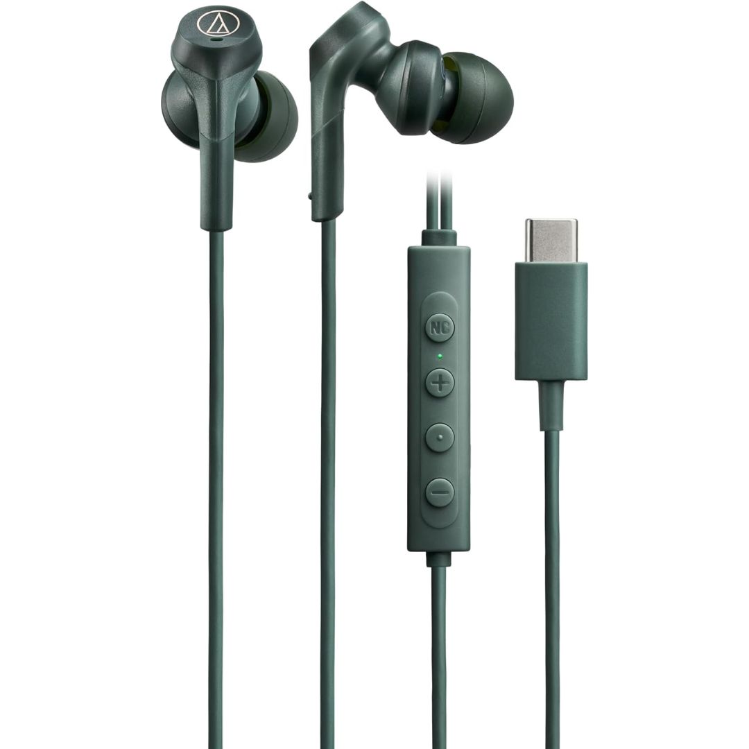  Earphone Audio Technica ATH-CKS330NC Noise Cancelling USB-C 