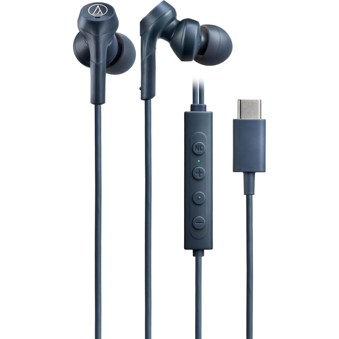 Earphone Audio Technica ATH-CKS330NC Noise Cancelling USB-C 