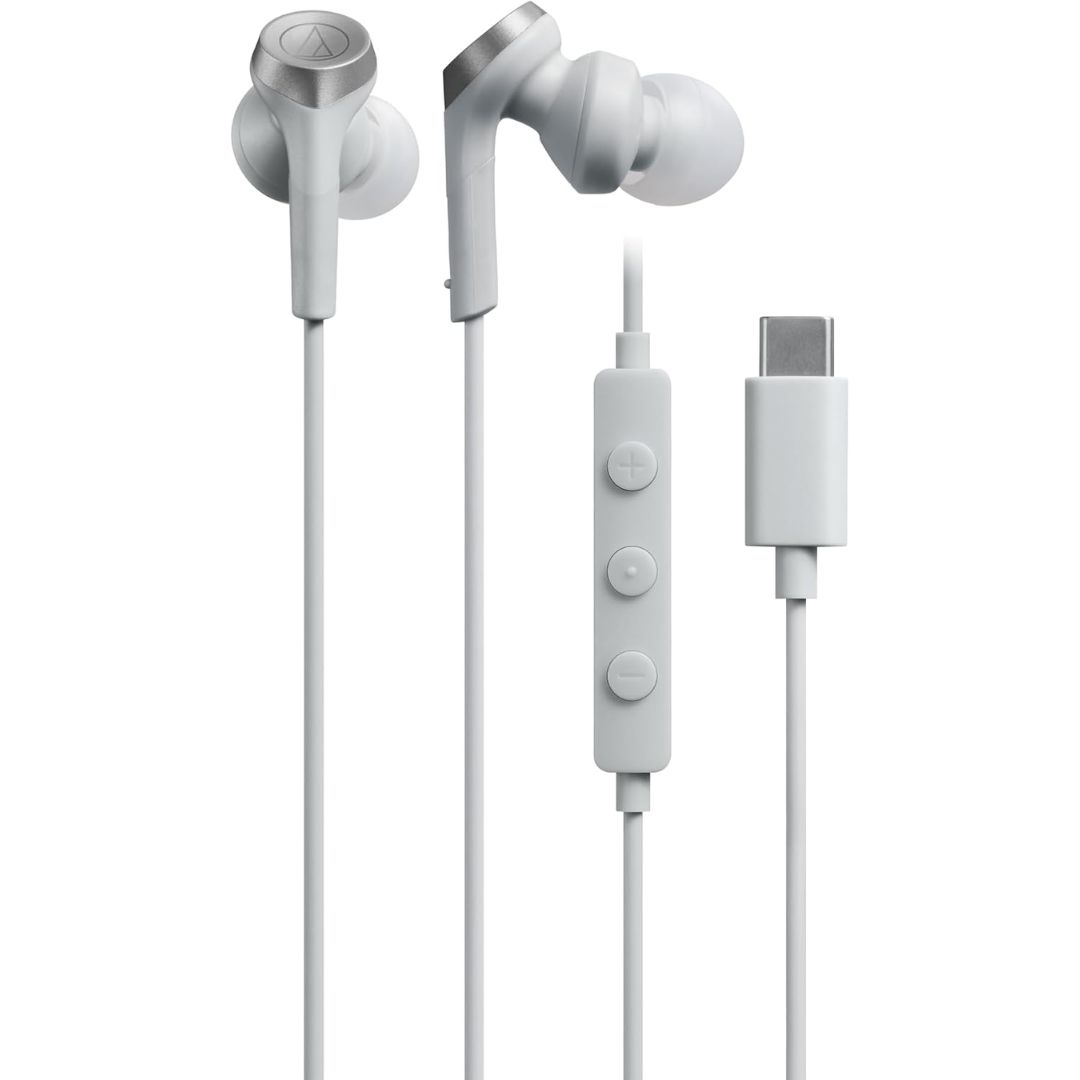  Earphone Audio Technica ATH-CKS330C USB-C dengan Bass Kuat 