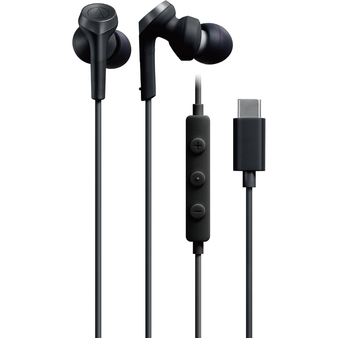  Earphone Audio Technica ATH-CKS330C USB-C dengan Bass Kuat 