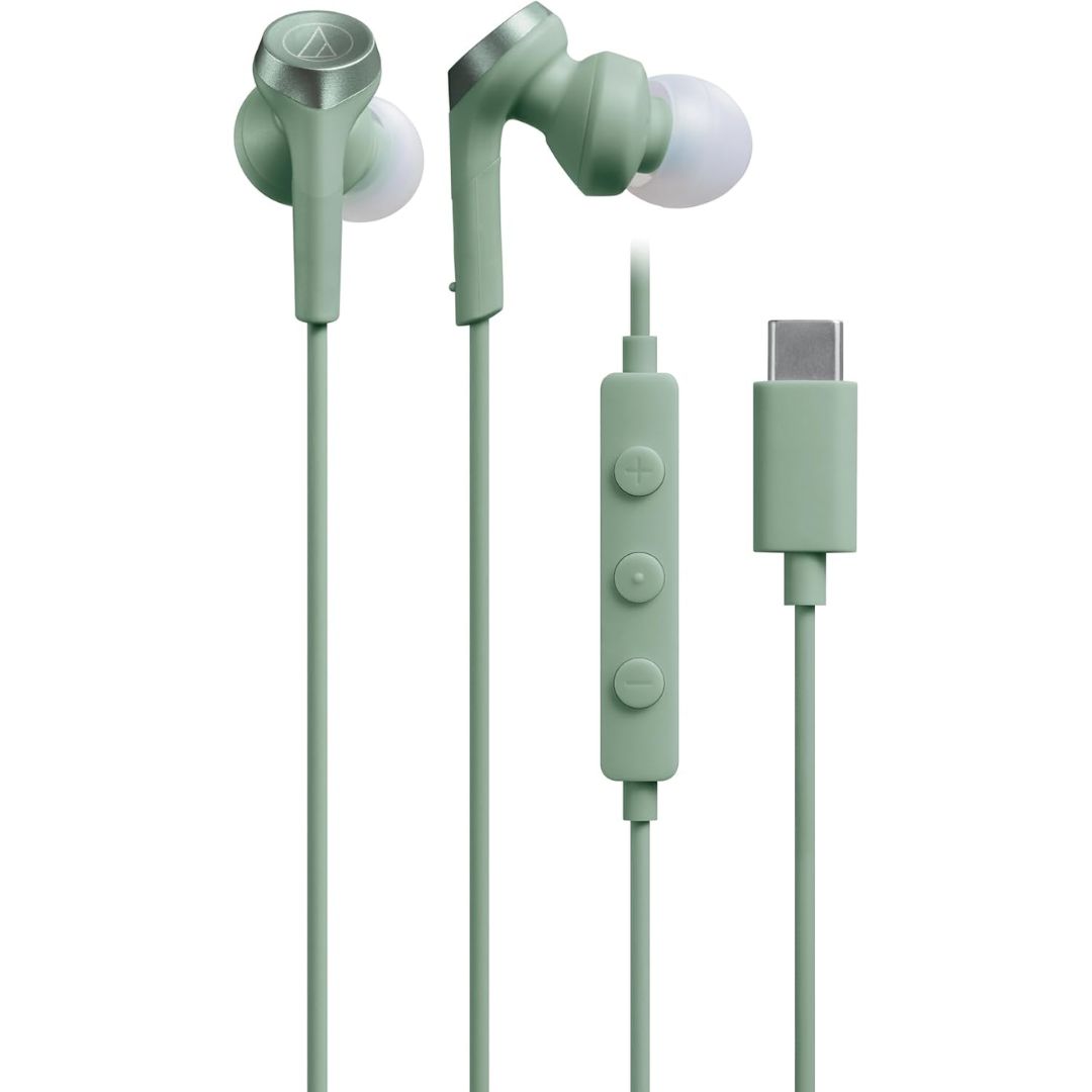  Earphone Audio Technica ATH-CKS330C USB-C dengan Bass Kuat 