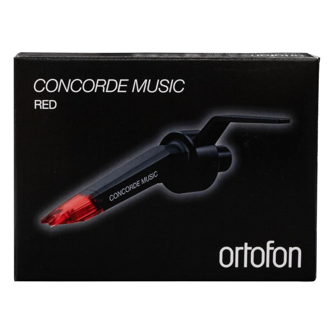 Ortofon Concorde Music Red Cartridge MM Hi-Fi dengan Headshell Terintegrasi Ortofon Concorde Music Red Cartridge MM Hi-Fi dengan Headshell Terintegrasi