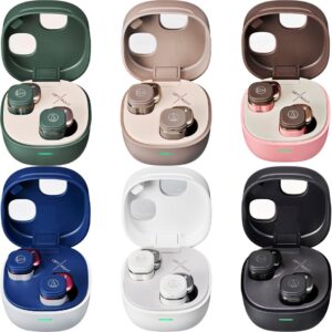 Audio Technica ATH-SQ1TW2 GR TWS Wireless Earphones Bluetooth Compact Audio Technica ATH-SQ1TW2 GR TWS Wireless Earphones Bluetooth Compact