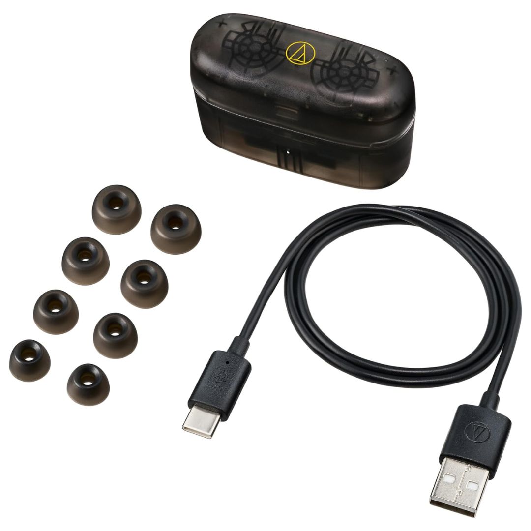 Audio-Technica ATH-CKS30TW Solid Bass Wireless Earphones Bluetooth Box