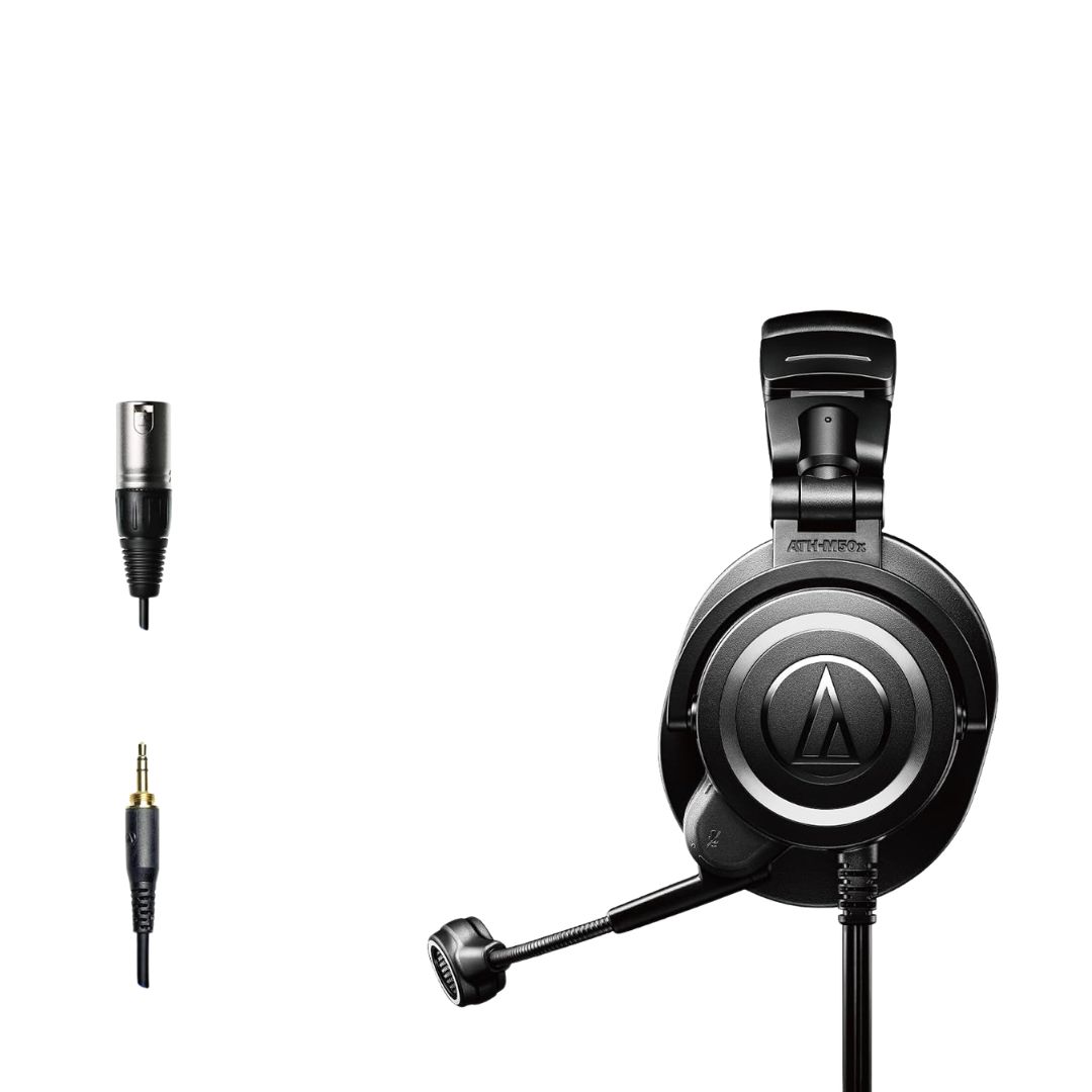 Audio Technica ATH-M50xSTS XLR Headset Studio Microphone Audio Interface