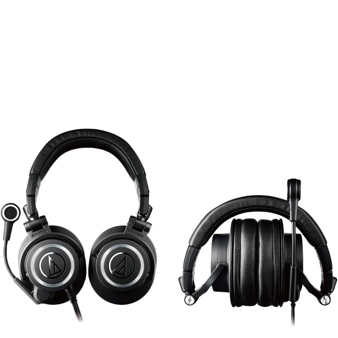 Audio Technica ATH-M50xSTS XLR Headset Studio Microphone Audio Interface