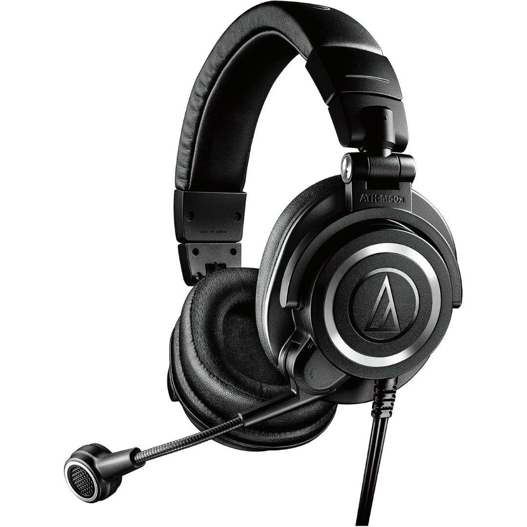 Audio Technica ATH-M50xSTS XLR Headset Studio Microphone Audio Interface