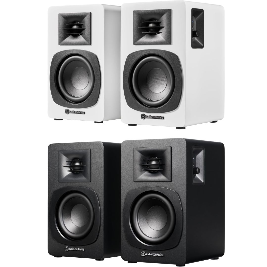 Audio Technica AT-SP3X Bookshelf Speaker Bluetooth Monitor Speaker Box Audio Technica AT-SP3X Bookshelf Speaker Bluetooth Monitor Speaker Box