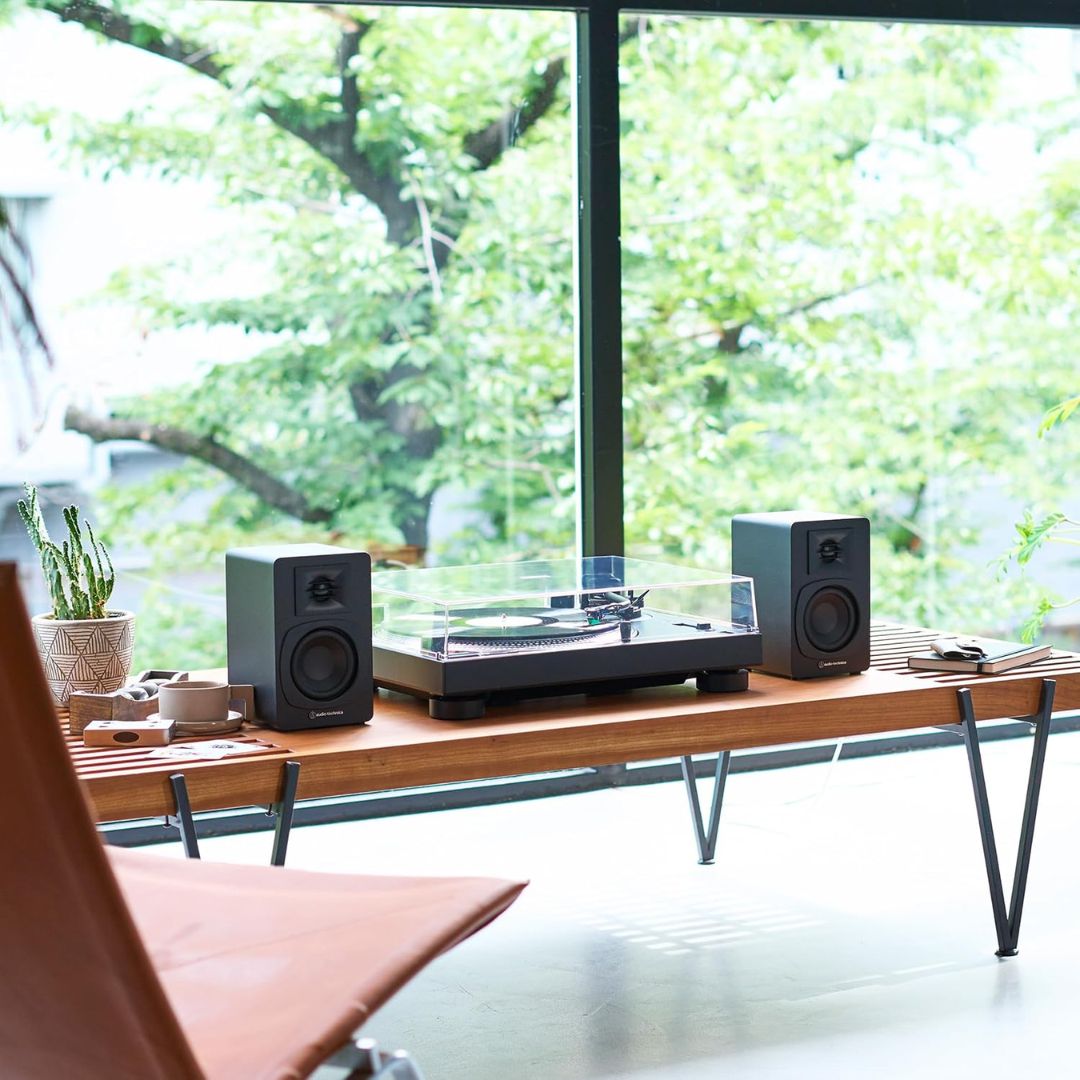 Audio Technica AT-SP3X Bookshelf Speaker Bluetooth Monitor Speaker Box Audio Technica AT-SP3X Bookshelf Speaker Bluetooth Monitor Speaker Box