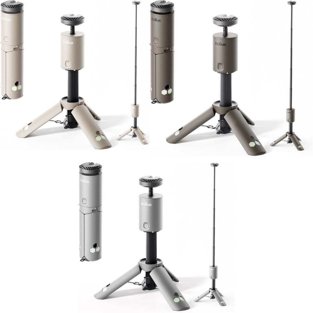 Outask Lantern Tripod Camp Light Multifungsi Outdoor Gear Edition