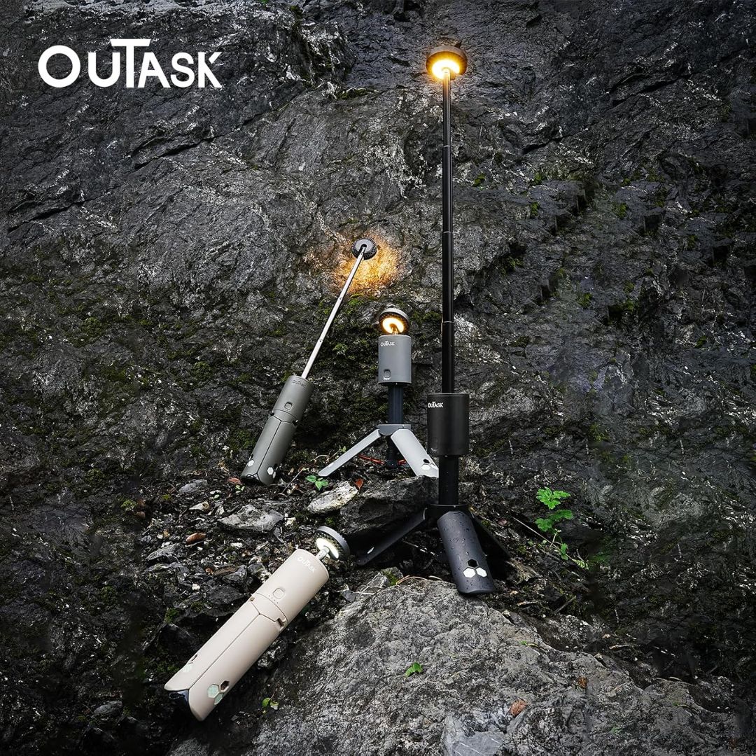 Outask Lantern Tripod Camp Light Multifungsi Outdoor Gear Edition