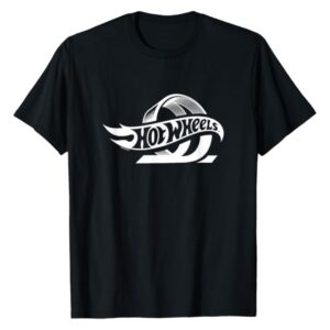 Hot Wheels Classic Loop T-Shirt Black Men Mattel Casual Official Apparel Hot Wheels Classic Loop T-Shirt Black Men Mattel Casual Official Apparel
