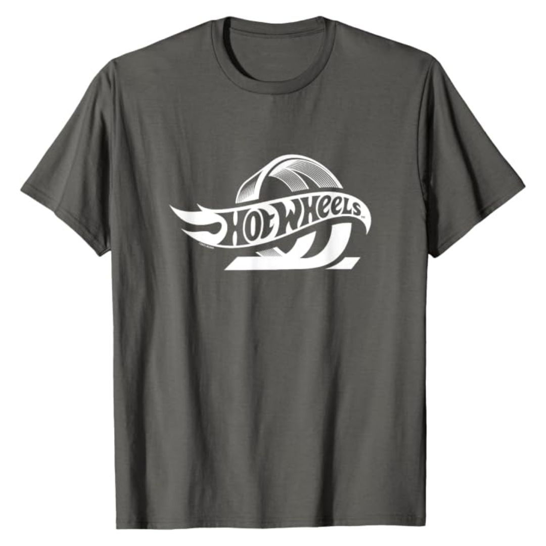 Hot Wheels Classic Loop T-Shirt Asphalt Grey Men Mattel Official Apparel