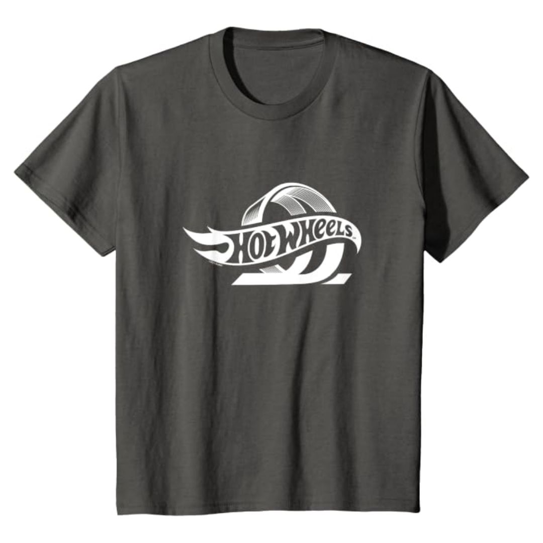 Hot Wheels Classic Loop T-Shirt Asphalt Grey Kids Mattel Official Apparel