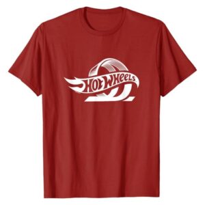 Hot Wheels Classic Loop T-Shirt Cranberry Red Men Mattel Official Apparel