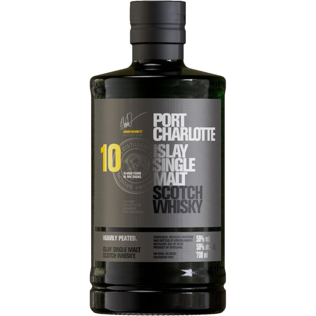  Port Charlotte 10 Year Old Single Malt Scotch Whisky 50% 700ml (HC) 
