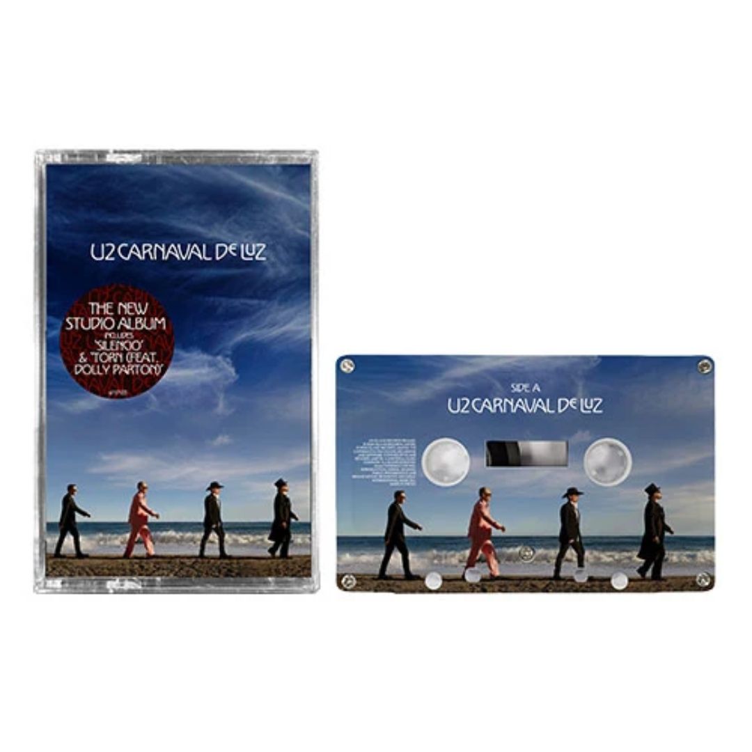 U2 Carnaval De Luz Import Edition Cassette Tape Limited Edition 12 Track