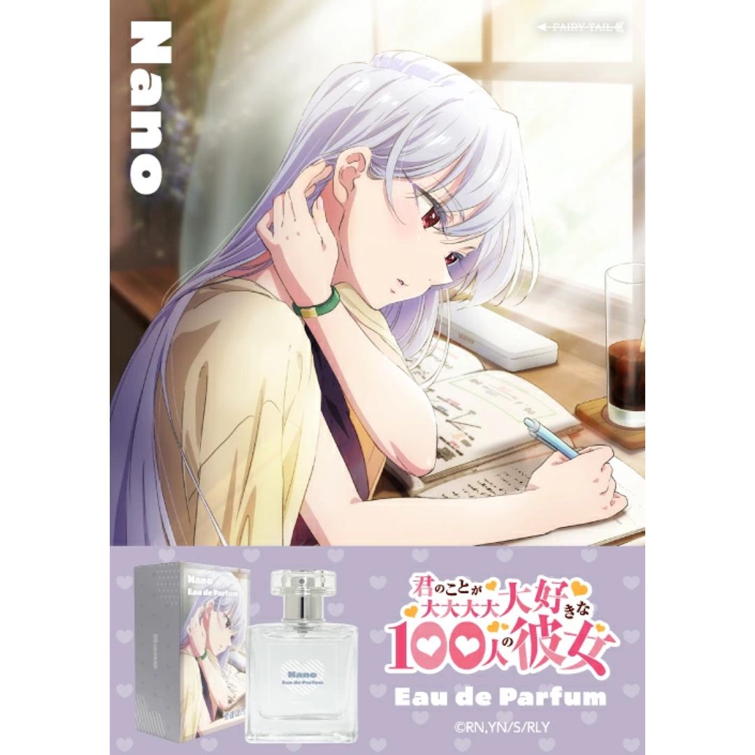 100 Girlfriends Love You Eau de Parfum 35ml Pilihan Karakter dari Anime