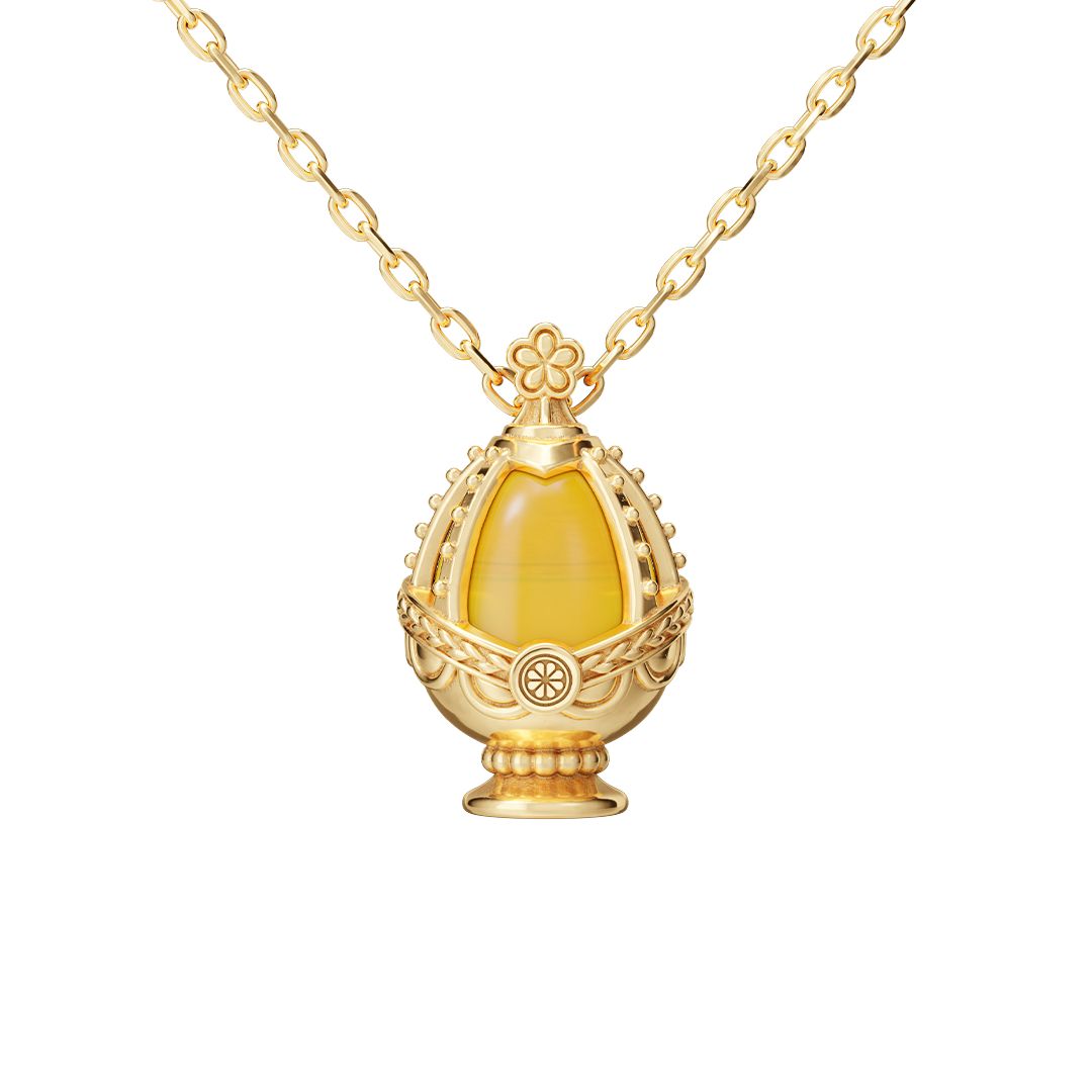 Madoka Magica Soul Gem Necklace Silver 925 Yellow Gold Plated Character