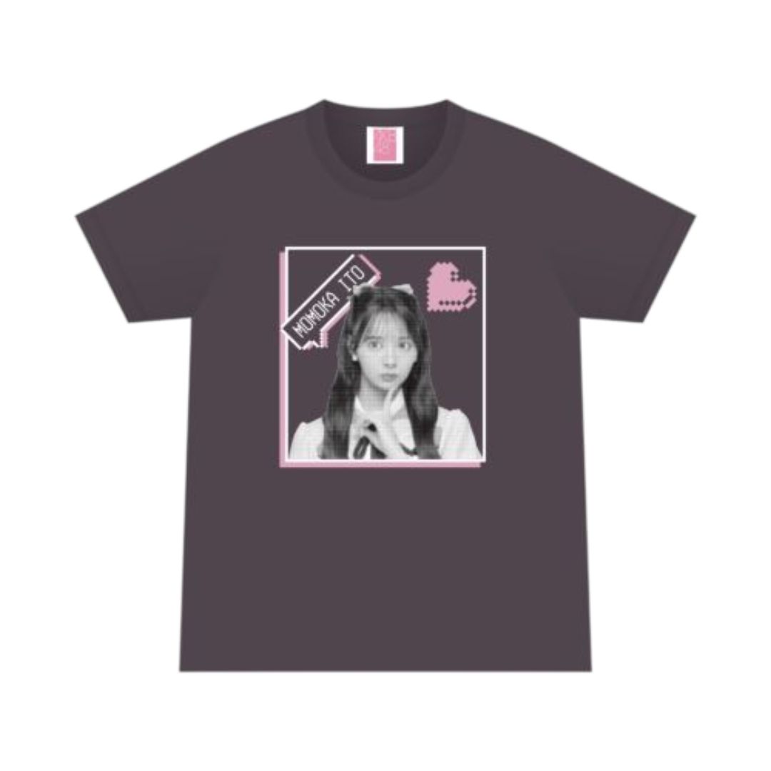 AKB48 Favorite Member Photo T-Shirt Smoky Black Fan Merchandise Street Style AKB48 Favorite Member Photo T-Shirt Smoky Black Fan Merchandise Street Style