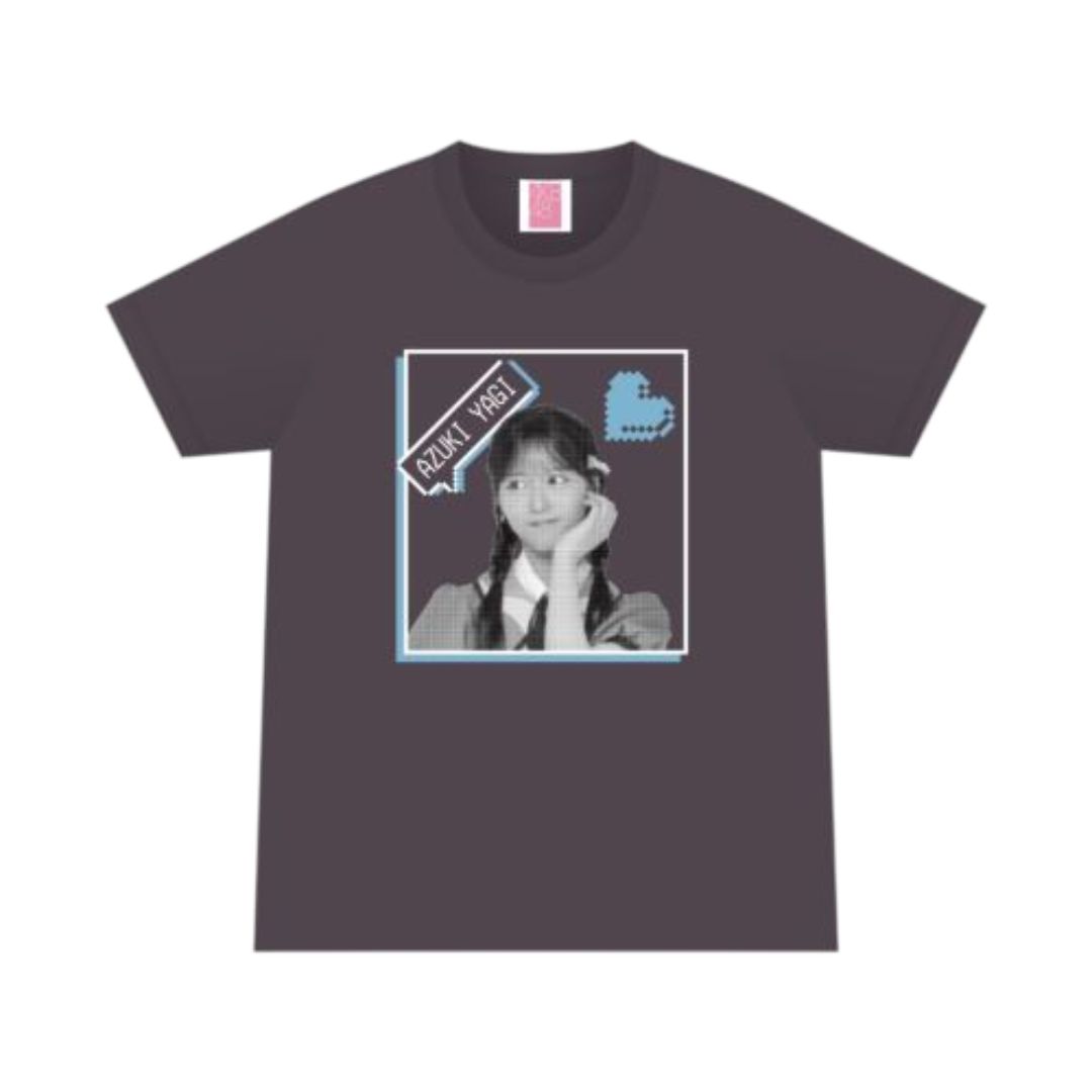 AKB48 Favorite Member Photo T-Shirt Smoky Black Fan Merchandise Street Style AKB48 Favorite Member Photo T-Shirt Smoky Black Fan Merchandise Street Style
