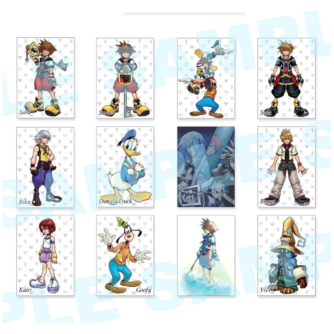 Square Enix Kingdom Hearts Art Museum Trading Card Collection 20 Pack Box
