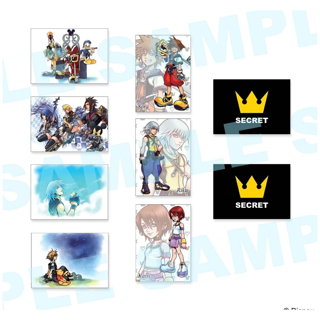 Square Enix Kingdom Hearts Art Museum Trading Card Collection 20 Pack Box