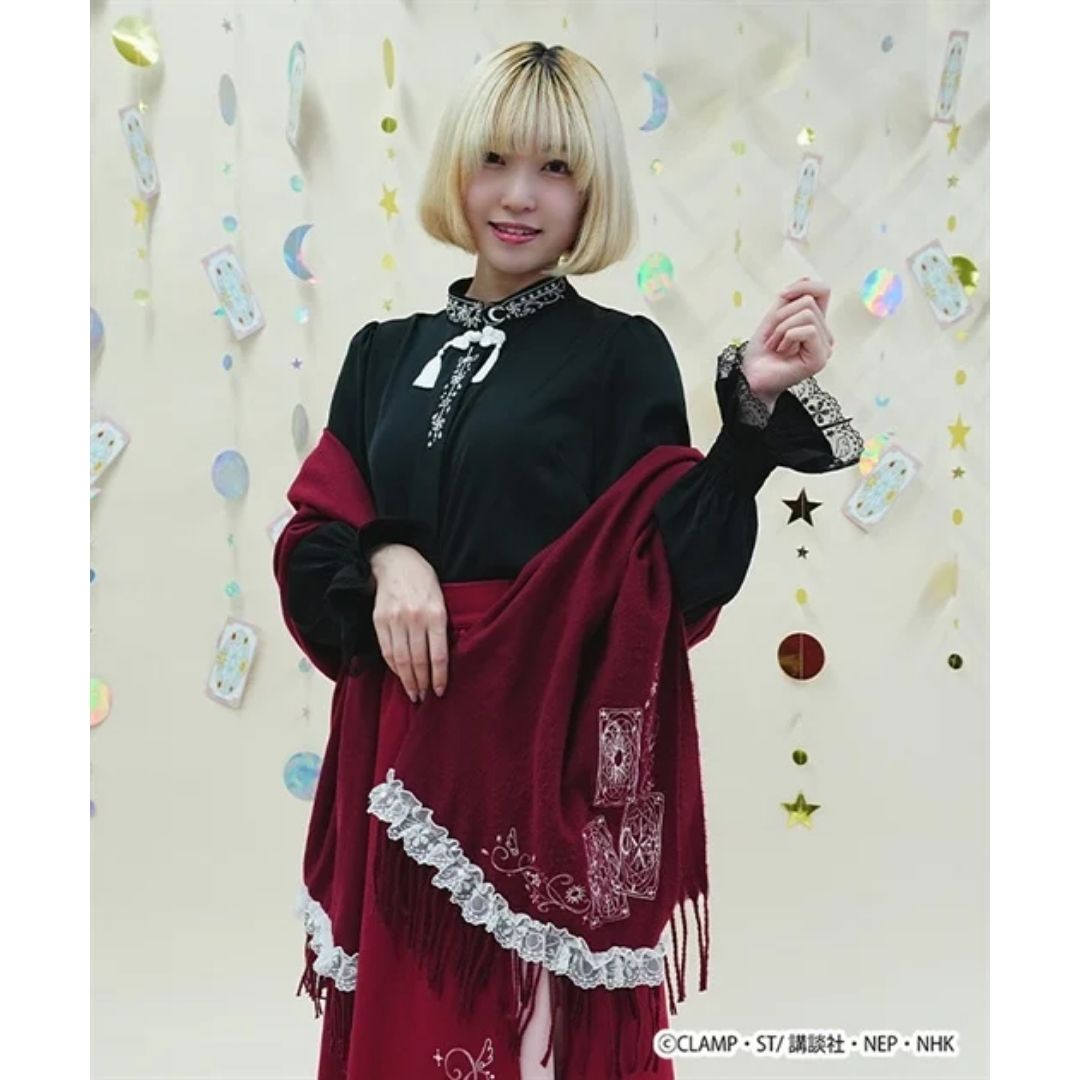 Axes Femme x Cardcaptor Sakura Scarf Elegant Stole Official Axes Femme x Cardcaptor Sakura Scarf Elegant Stole Official
