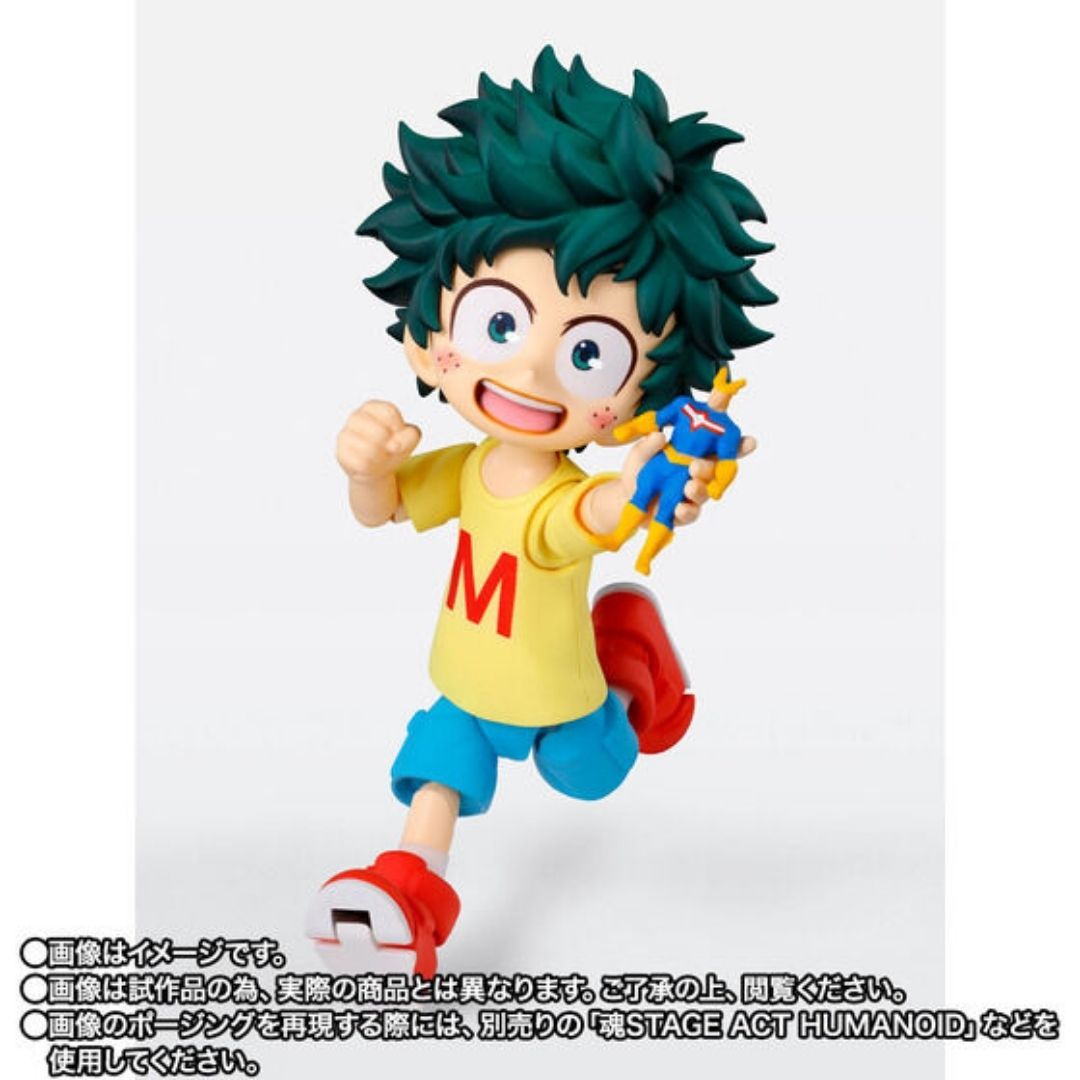 Bandai S.H.Figuarts Izuku Midoriya dan Katsuki Bakugo Childhood Set Dua Figur Bandai S.H.Figuarts Izuku Midoriya dan Katsuki Bakugo Childhood Set Dua Figur