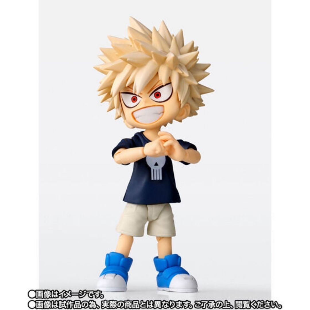 Bandai S.H.Figuarts Izuku Midoriya dan Katsuki Bakugo Childhood Set Dua Figur Bandai S.H.Figuarts Izuku Midoriya dan Katsuki Bakugo Childhood Set Dua Figur