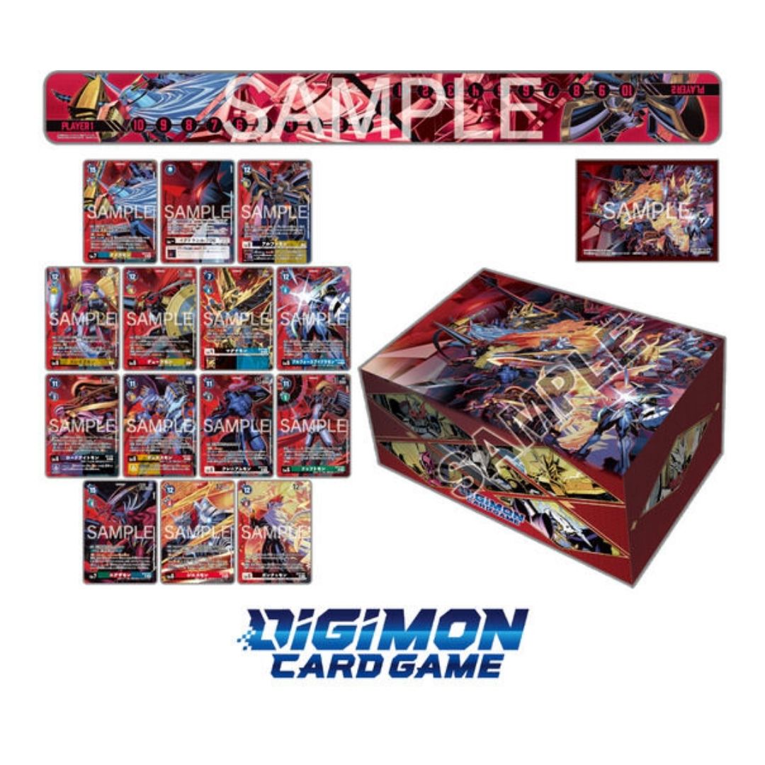 Bandai Digimon Card Game Premium Battle Set Royal Knights PB-27 14 Kartu Limited Bandai Digimon Card Game Premium Battle Set Royal Knights PB-27 14 Kartu Limited
