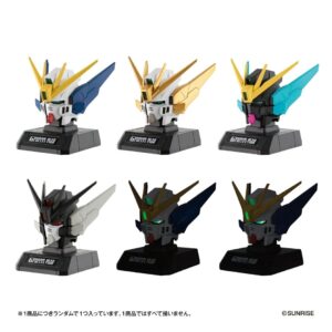 Bandai Figure Gundam Head Collection vol 2 Wing Endless Waltz 1 Box Rahasia Bandai Figure Gundam Head Collection vol 2 Wing Endless Waltz 1 Box Rahasia