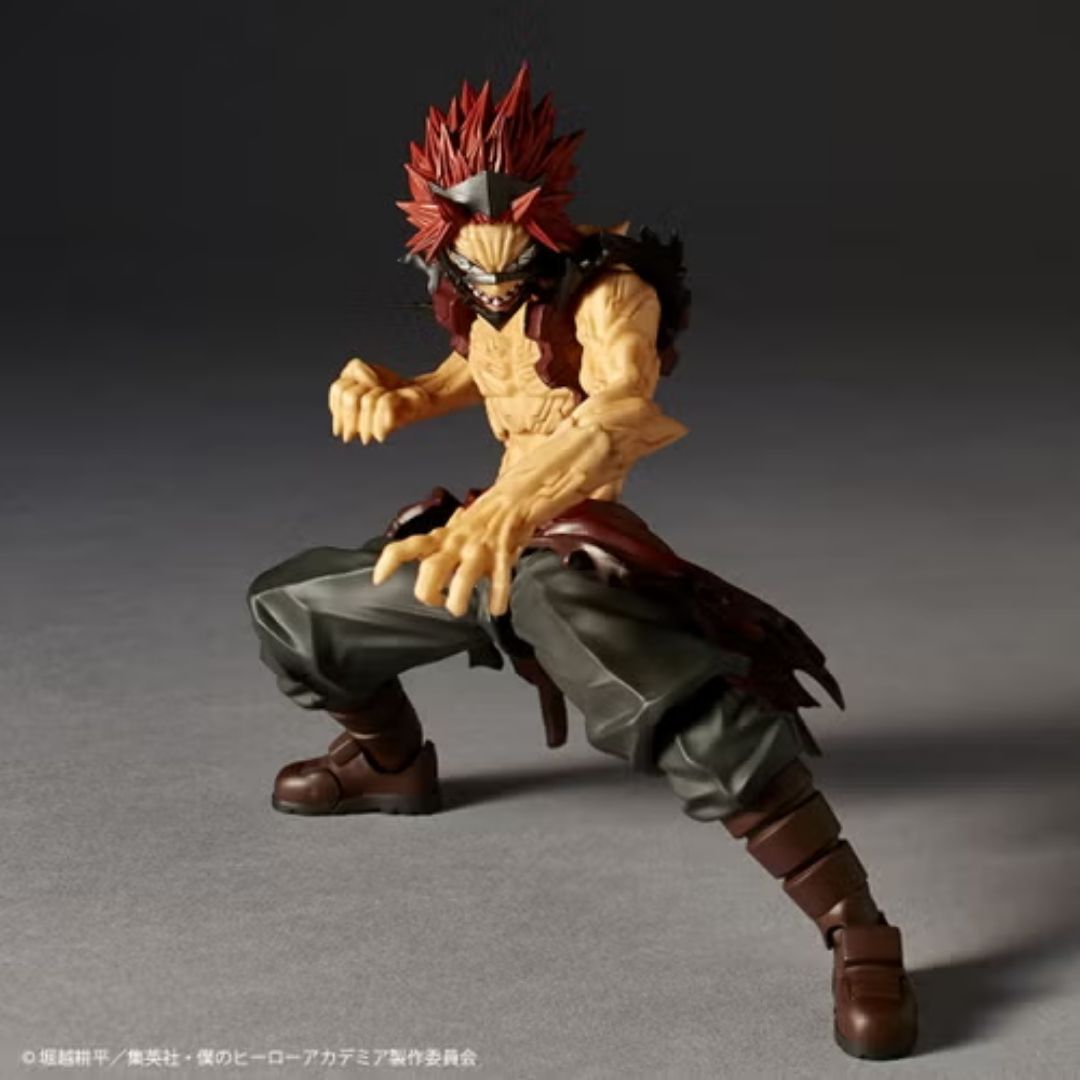 Kaiyodo Revoltech Amazing Yamaguchi Kirishima Eijiro Figure 155mm Artikulasi Lengkap