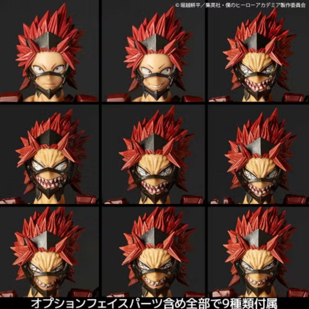Kaiyodo Revoltech Amazing Yamaguchi Kirishima Eijiro Figure 155mm Artikulasi Lengkap Kaiyodo Revoltech Amazing Yamaguchi Kirishima Eijiro Figure 155mm Artikulasi Lengkap