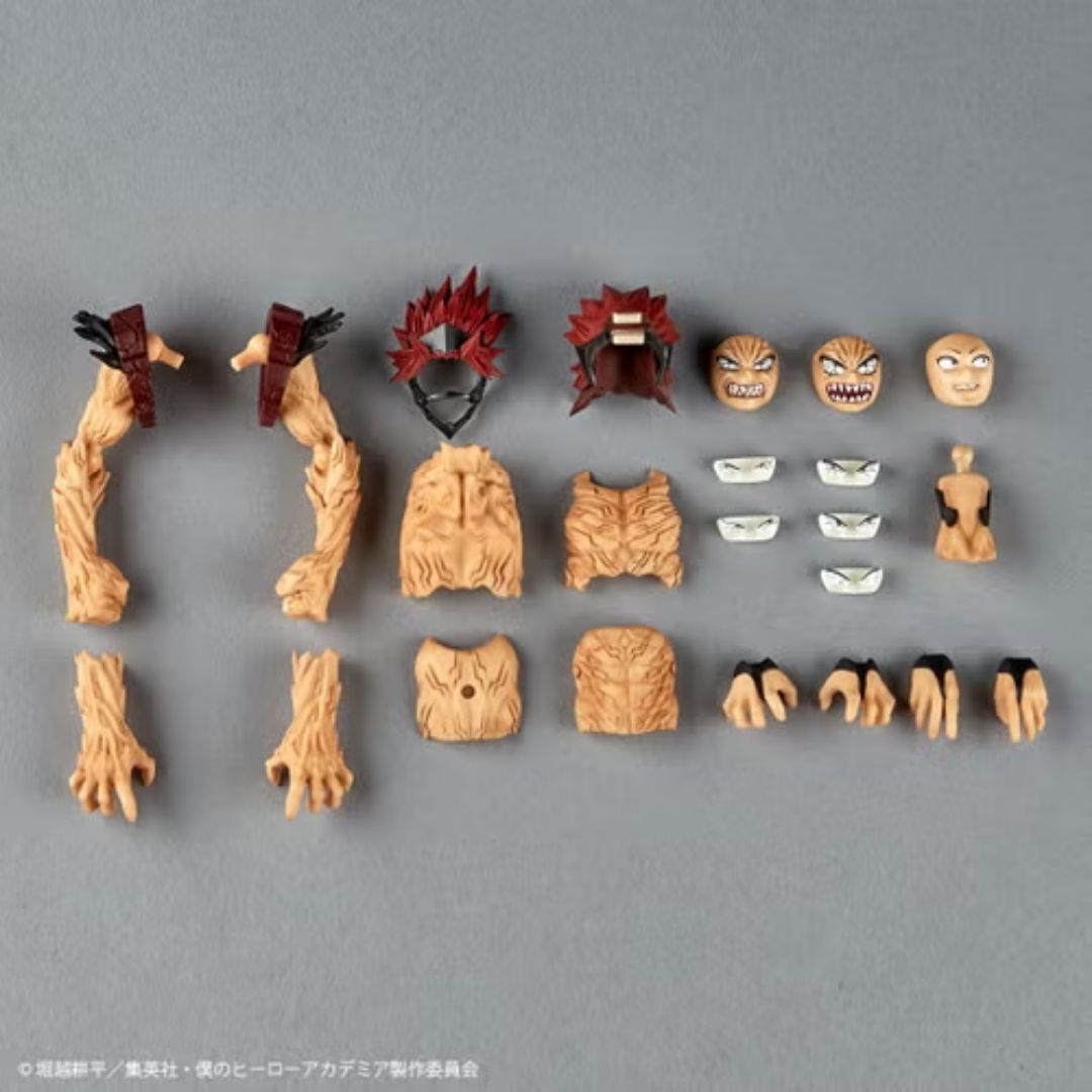 Kaiyodo Revoltech Amazing Yamaguchi Kirishima Eijiro Figure 155mm Artikulasi Lengkap