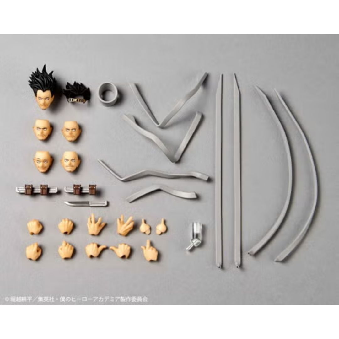 Kaiyodo Revoltech Amazing Yamaguchi Shota Aizawa Figure 160mm 11 Tangan Lengkap