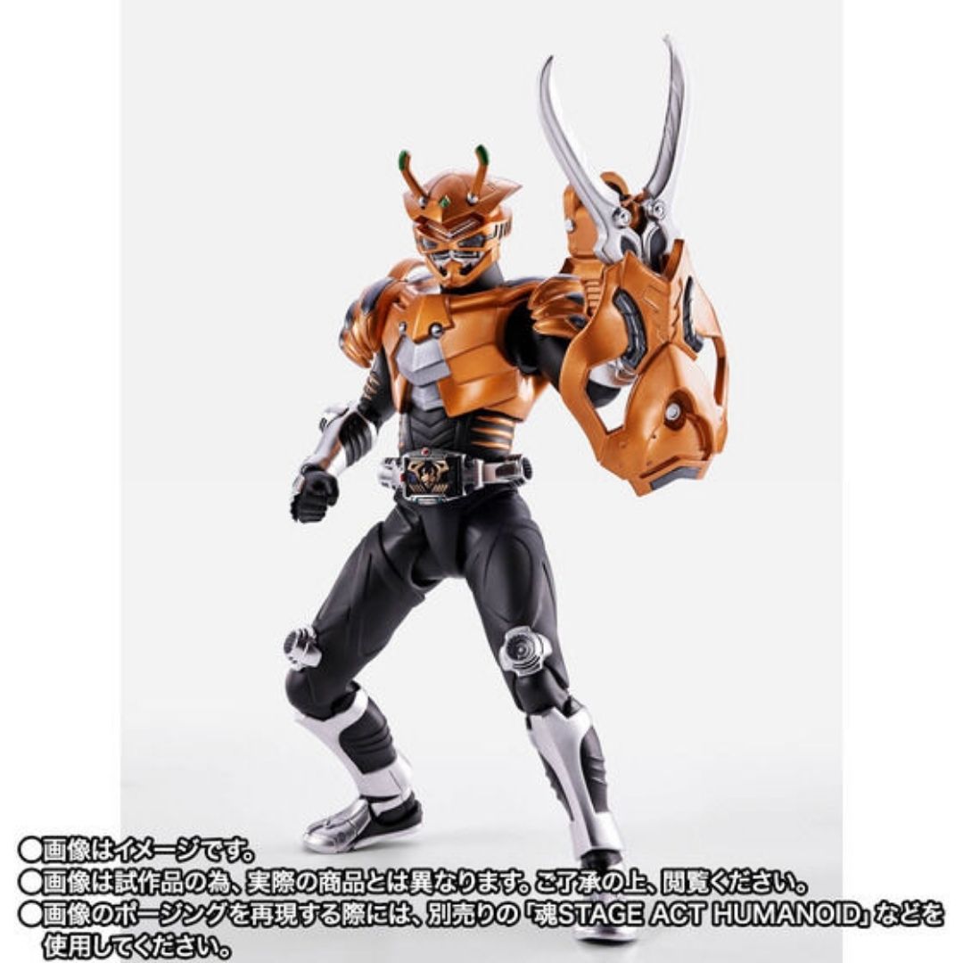 Bandai SHFiguarts Kamen Rider Scissors Shinkocchou Seihou 145mm Figure Resmi Bandai SHFiguarts Kamen Rider Scissors Shinkocchou Seihou 145mm Figure Resmi