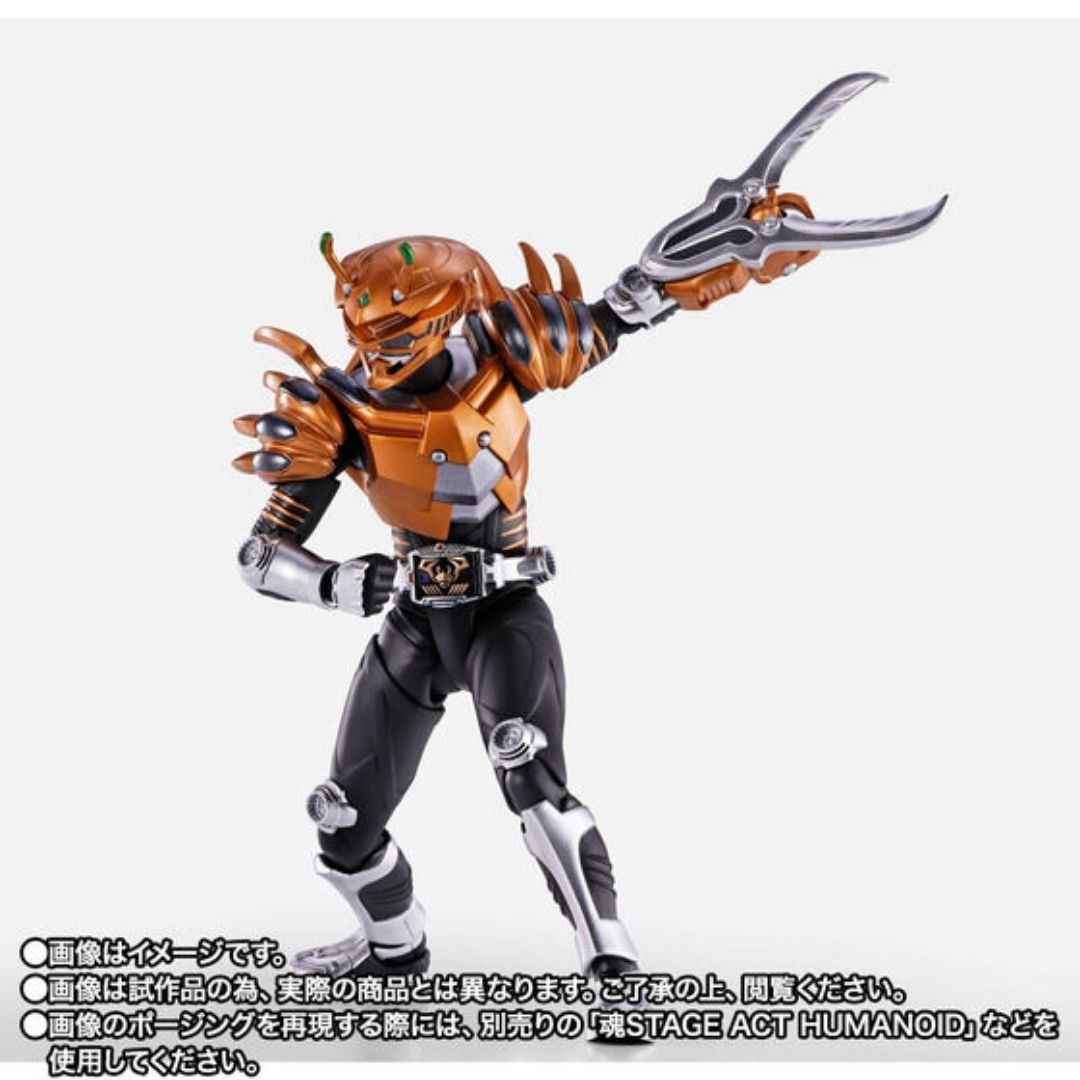 Bandai SHFiguarts Kamen Rider Scissors Shinkocchou Seihou 145mm Figure Resmi