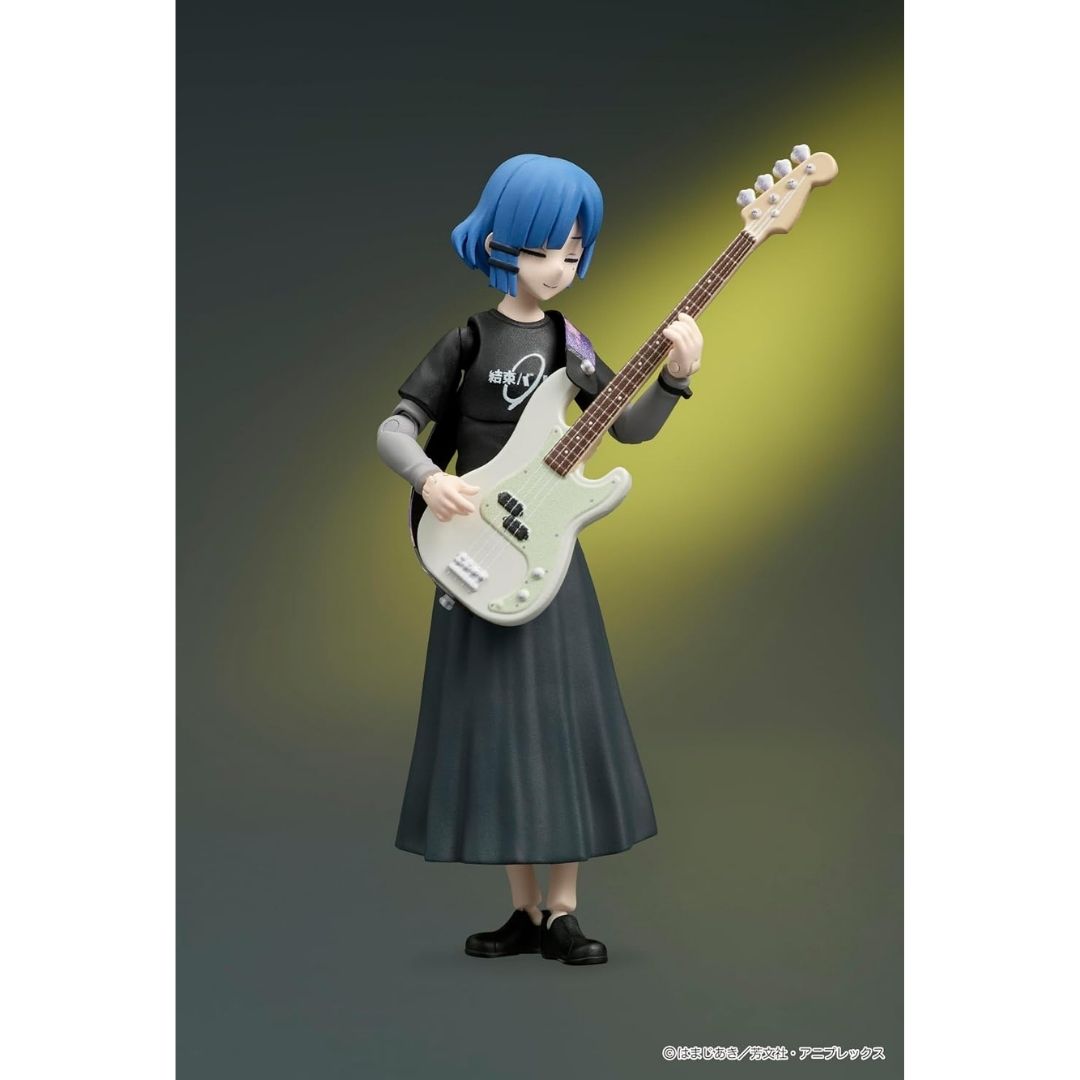 DIGACTION Figure Bocchi the Rock Ryo Yamada 80mm Scale 1 per 24 Lengkap Bass