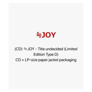 JOY Limited Edition Type D CD 2 Disc dengan Photobook dan Poster JOY Limited Edition Type D CD 2 Disc dengan Photobook dan Poster