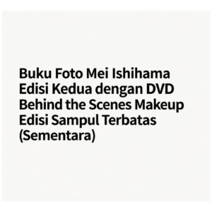 Photobook Mei Ishihama 2nd Limited Edition Bonus DVD 1 Disc