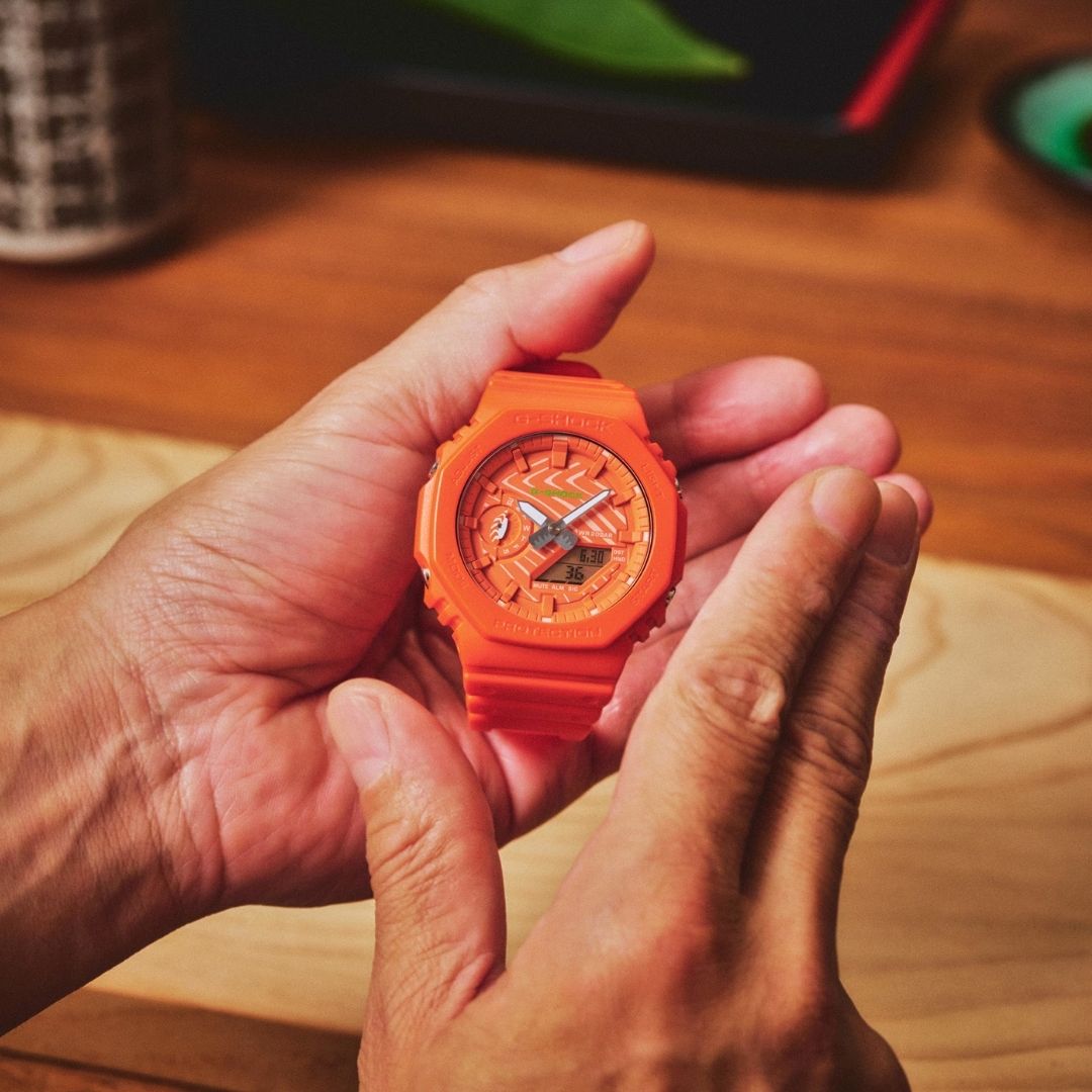 Jam Tangan Casio G-Shock Sushi Theme GA-2100SSH-4AJR Stylish Jam Tangan Casio G-Shock Sushi Theme GA-2100SSH-4AJR Stylish