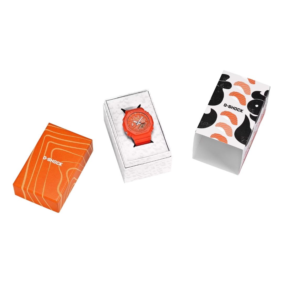 Jam Tangan Casio G-Shock Sushi Theme GA-2100SSH-4AJR Stylish Jam Tangan Casio G-Shock Sushi Theme GA-2100SSH-4AJR Stylish