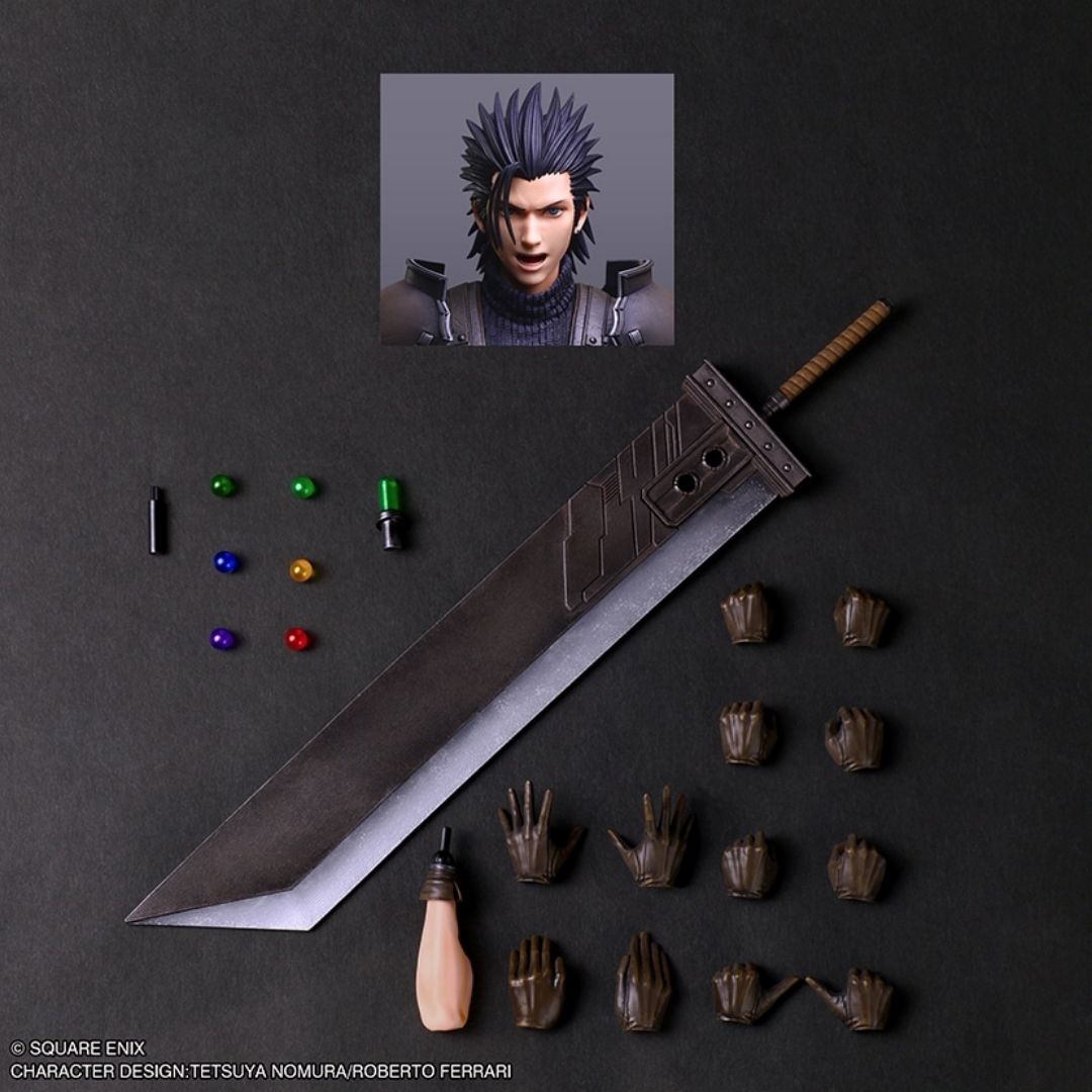 Square Enix Figure Zack Fair Final Fantasy VII Rebirth PLAY ARTS Shin