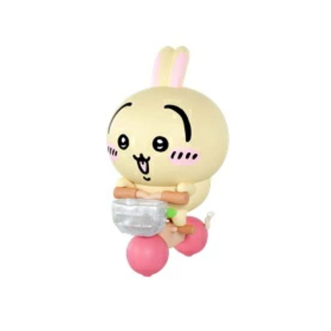 Gray Parker Service ChiiPla Chiikawa Set Figure Sepeda 3 Karakter