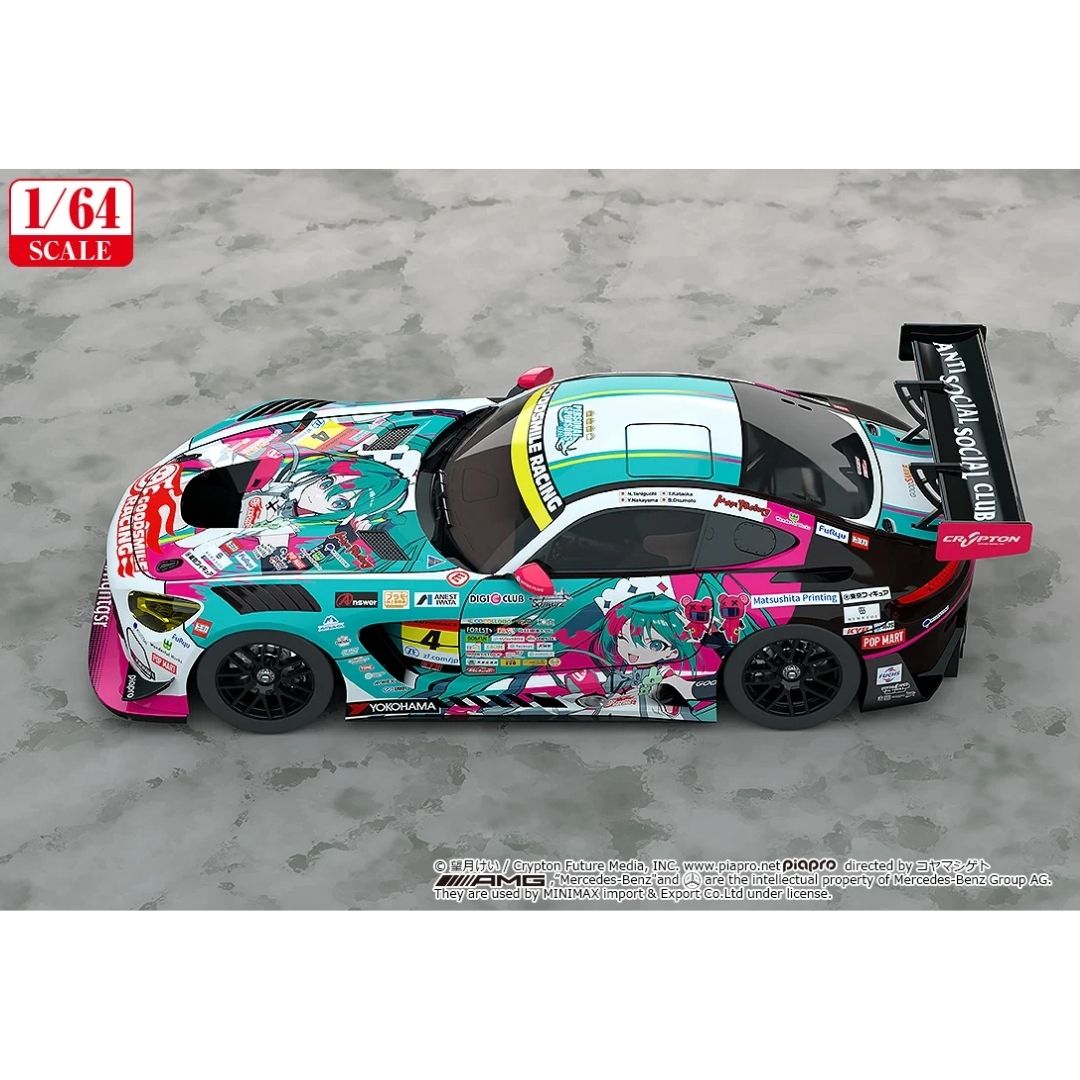 Good Smile Company Diecast Hatsune Miku AMG 2025 Presentation 1/64 Good Smile Company Diecast Hatsune Miku AMG 2025 Presentation 1/64